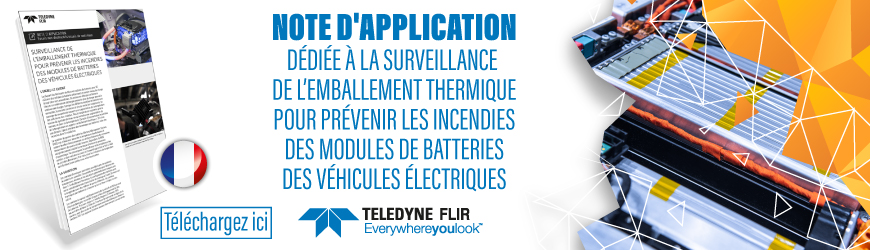Note d'appli : surveillance de l'emballement thermique pour prévenir les incendies des modules